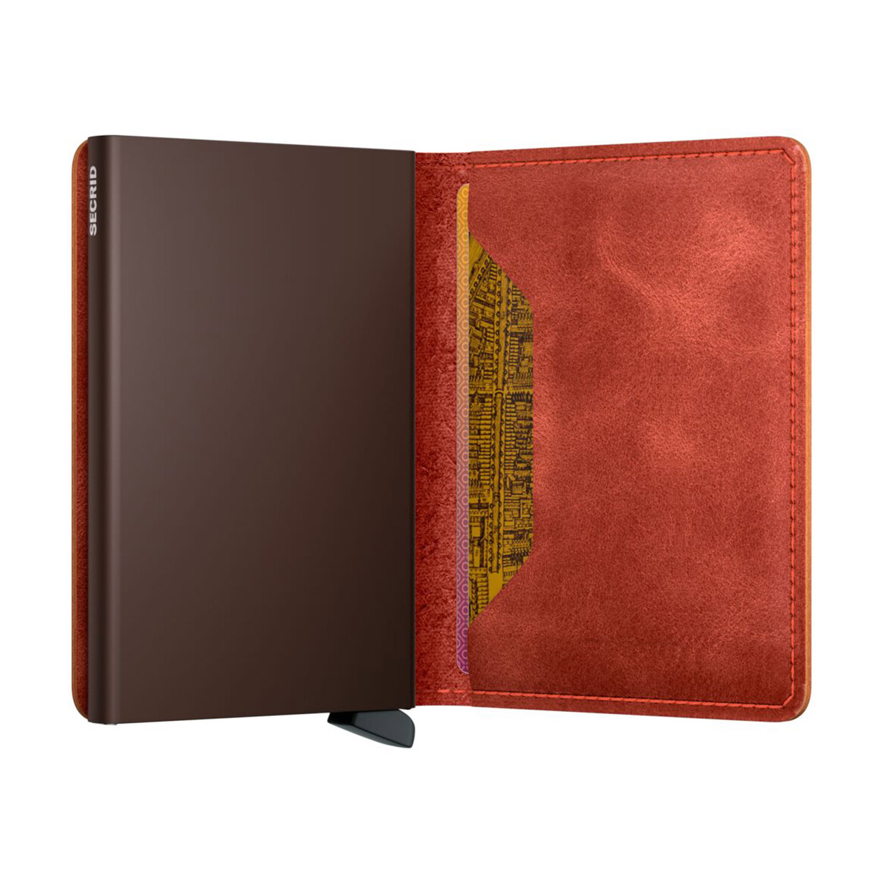 Slimwallet vintage orange