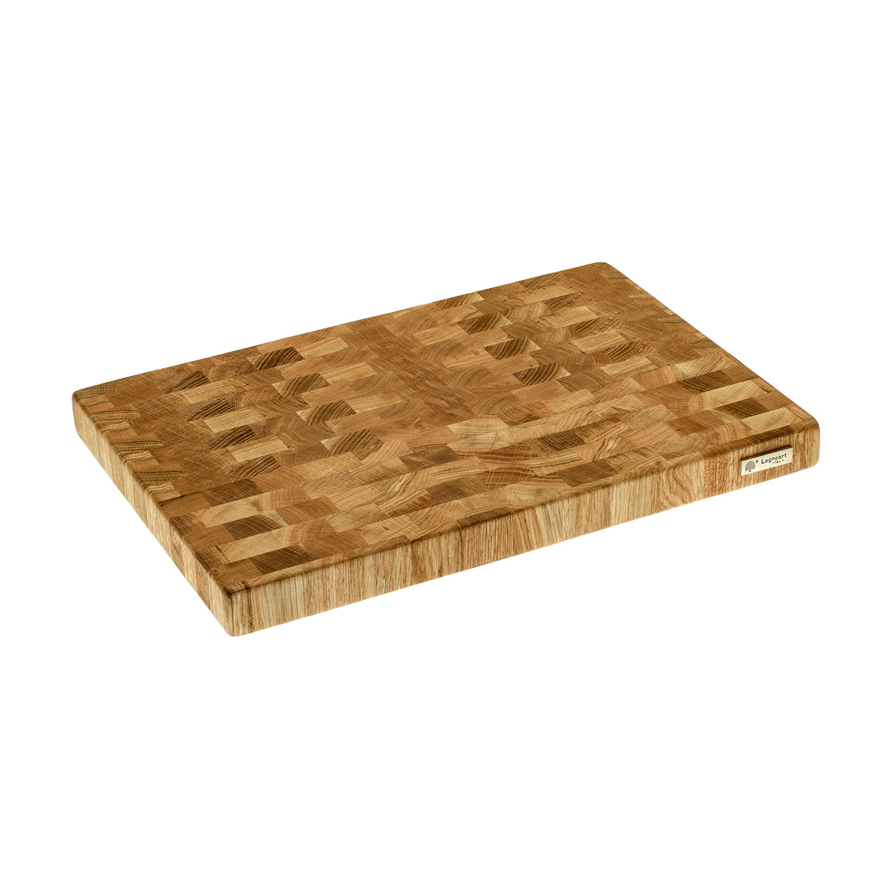 Chopping block end grain oak wood 50x34x4 cm, Holz, Sperrholz, Mobiliar, Tabelle