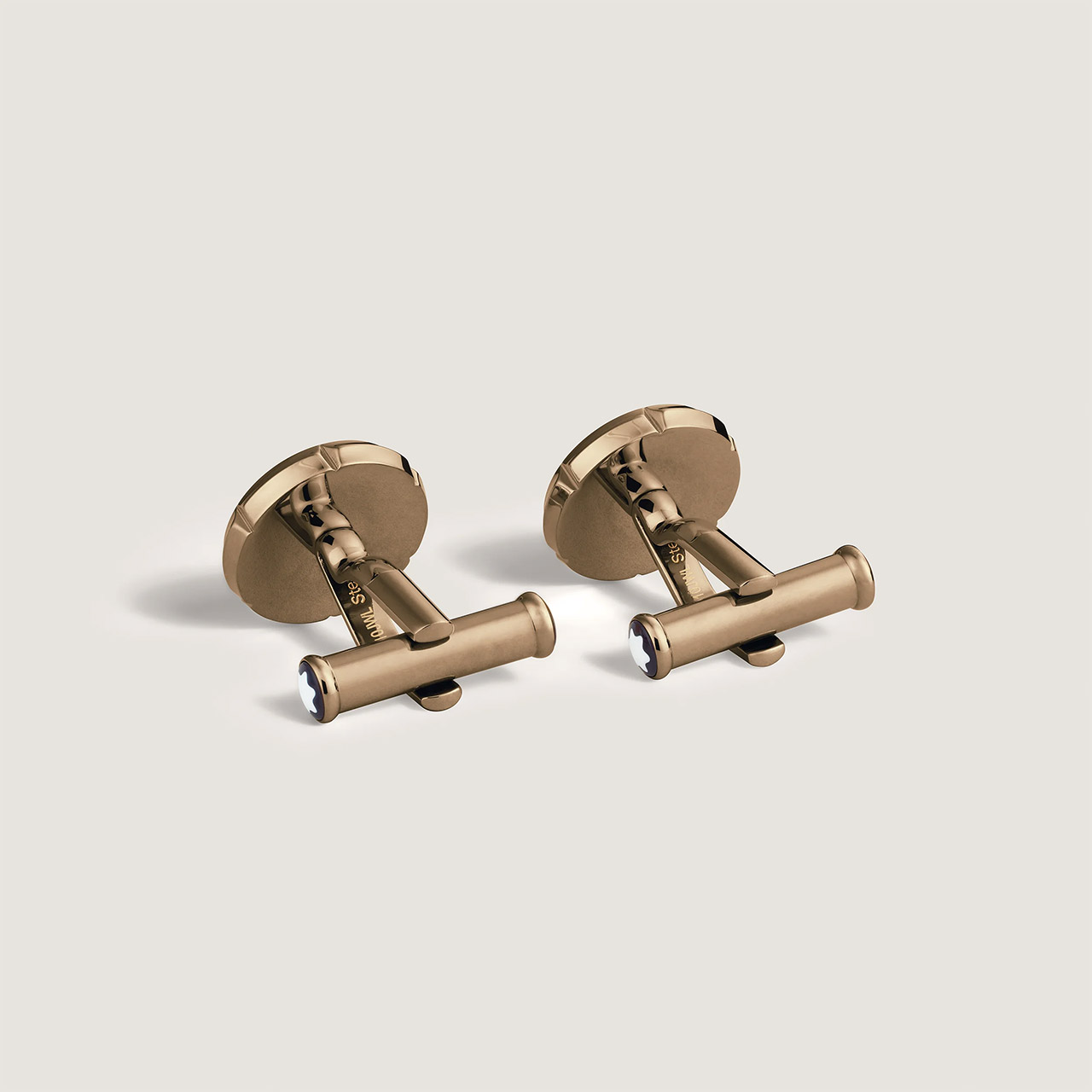 Cufflinks Homage to Gustav Klimt, Bronze, Sinken, Waschbeckenhahn