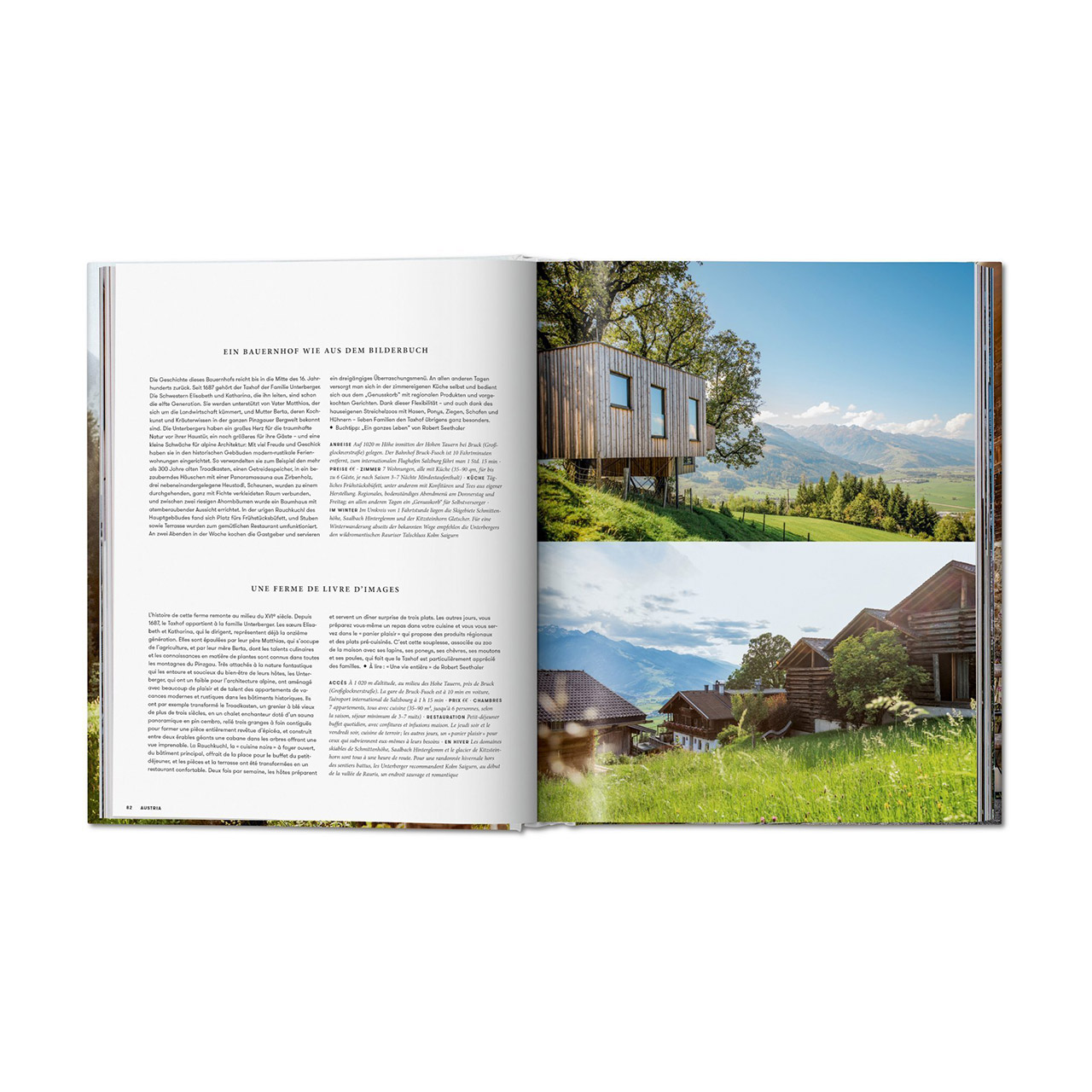 Great Escapes Alps The Hotel Book, Werbung, Plakat, Seite, Text