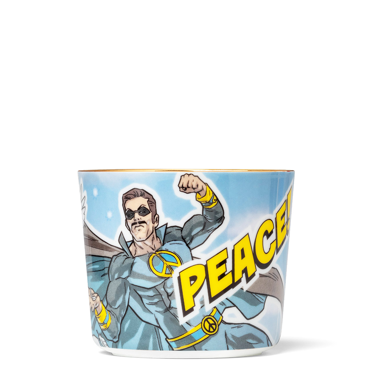 Champagne goblet Peace Man, Person, Tasse, Gesicht, Kopf