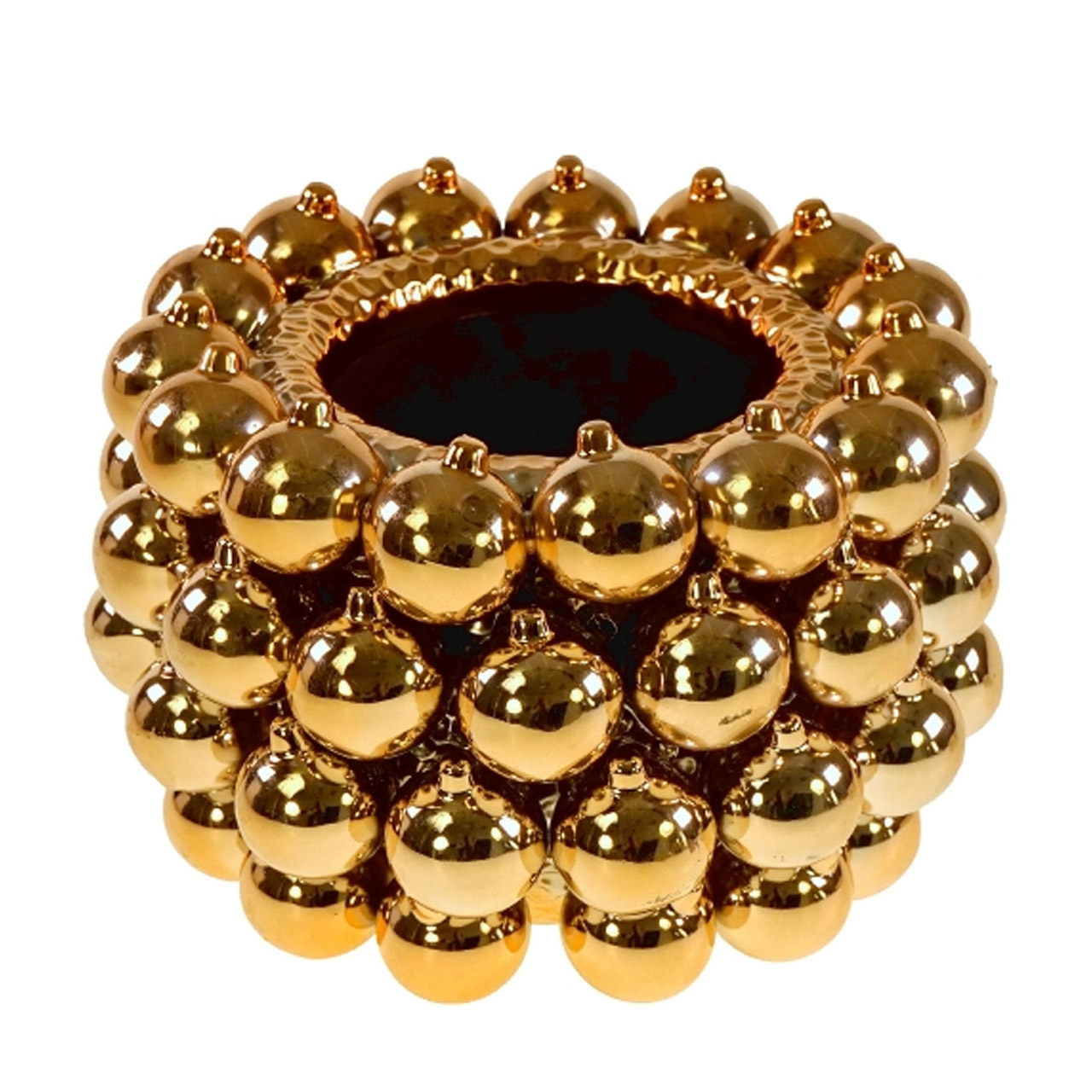 Plant pot 18 cm gold, Zubehor, Schmuck, Halskette, Ornament