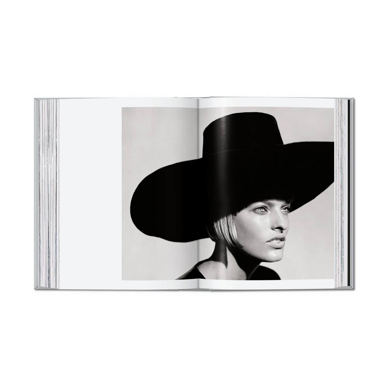 Coffee Table Book Peter Lindbergh. Dior. 40th. Ed., Bekleidung, Hut, Person, Gesicht, Kopf