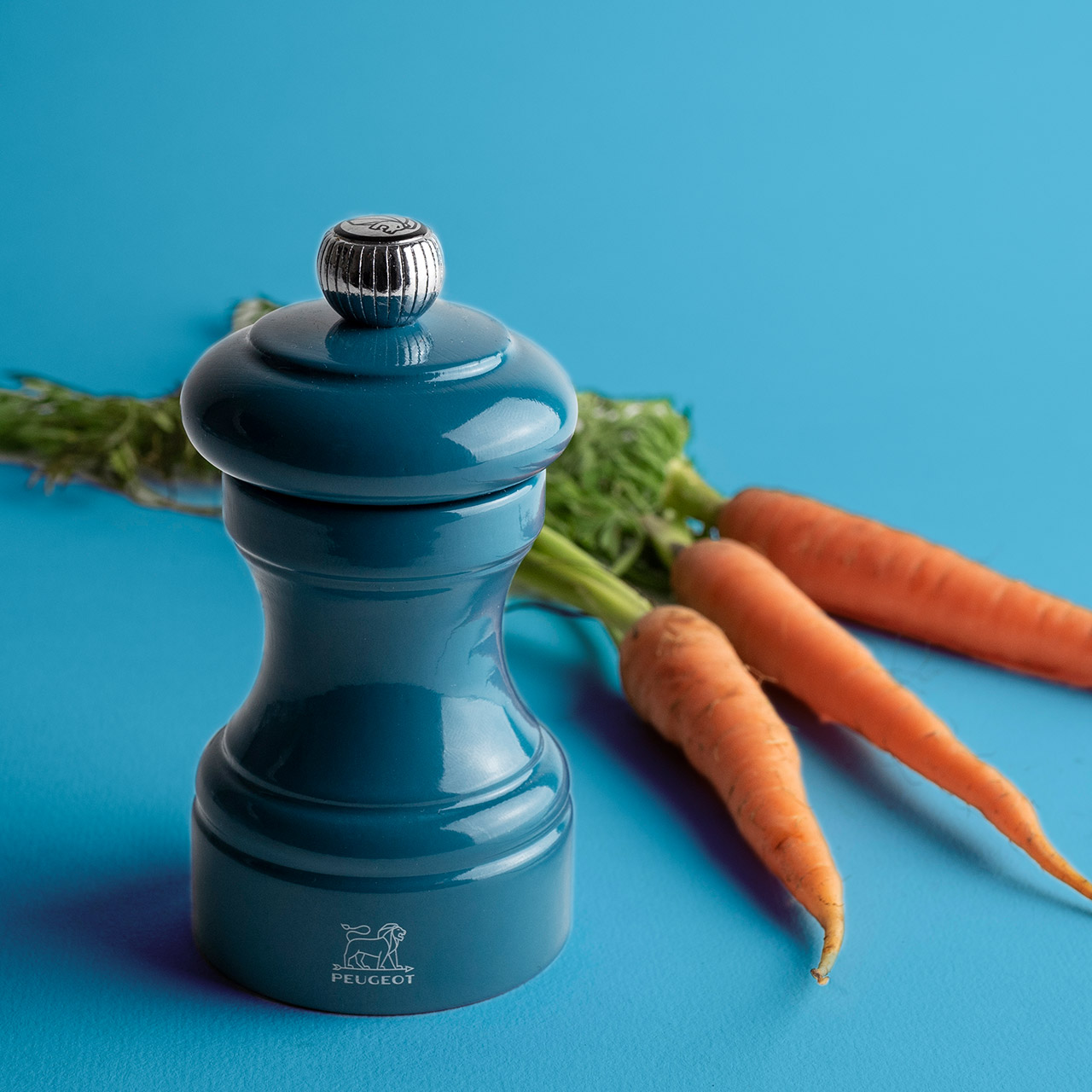 Salt Mill 10 cm pacific blue, Karotte, Essen, Pflanze, Produzieren, Gemüse