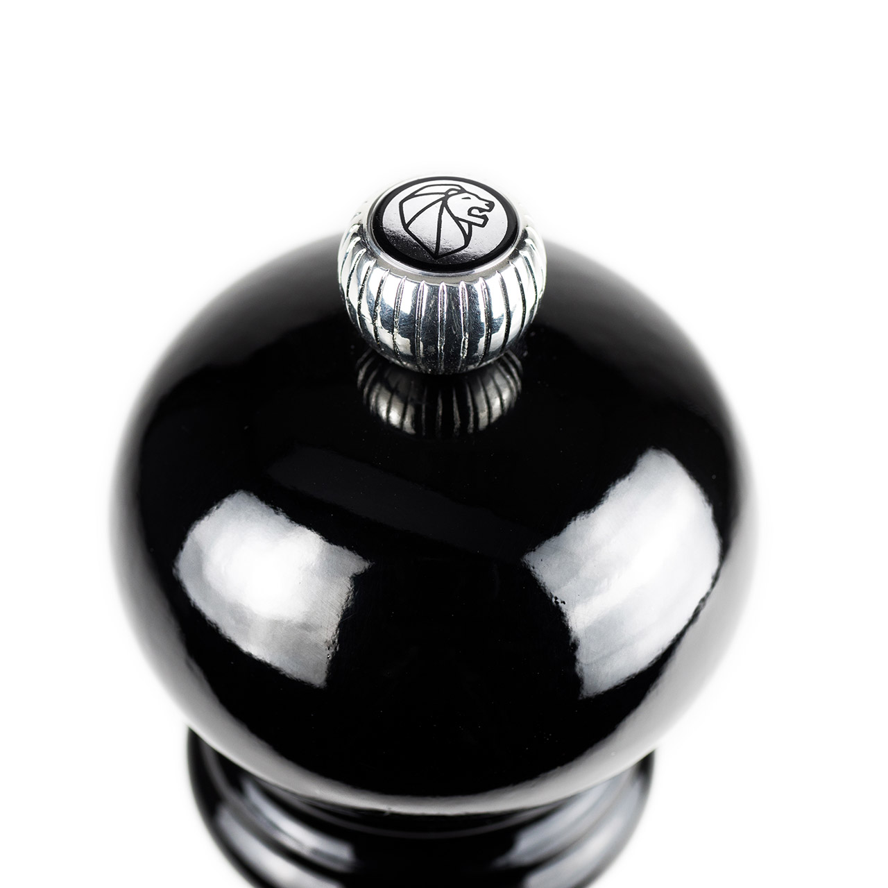 Pepper Mill 12 cm black lacquer, Töpferei, Sphäre, Flasche