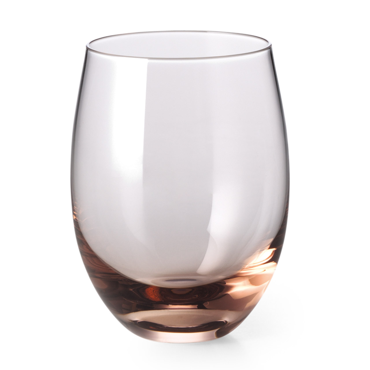 Glass 0.25 l rose, Glas, Tasse, Töpferei, Kelch