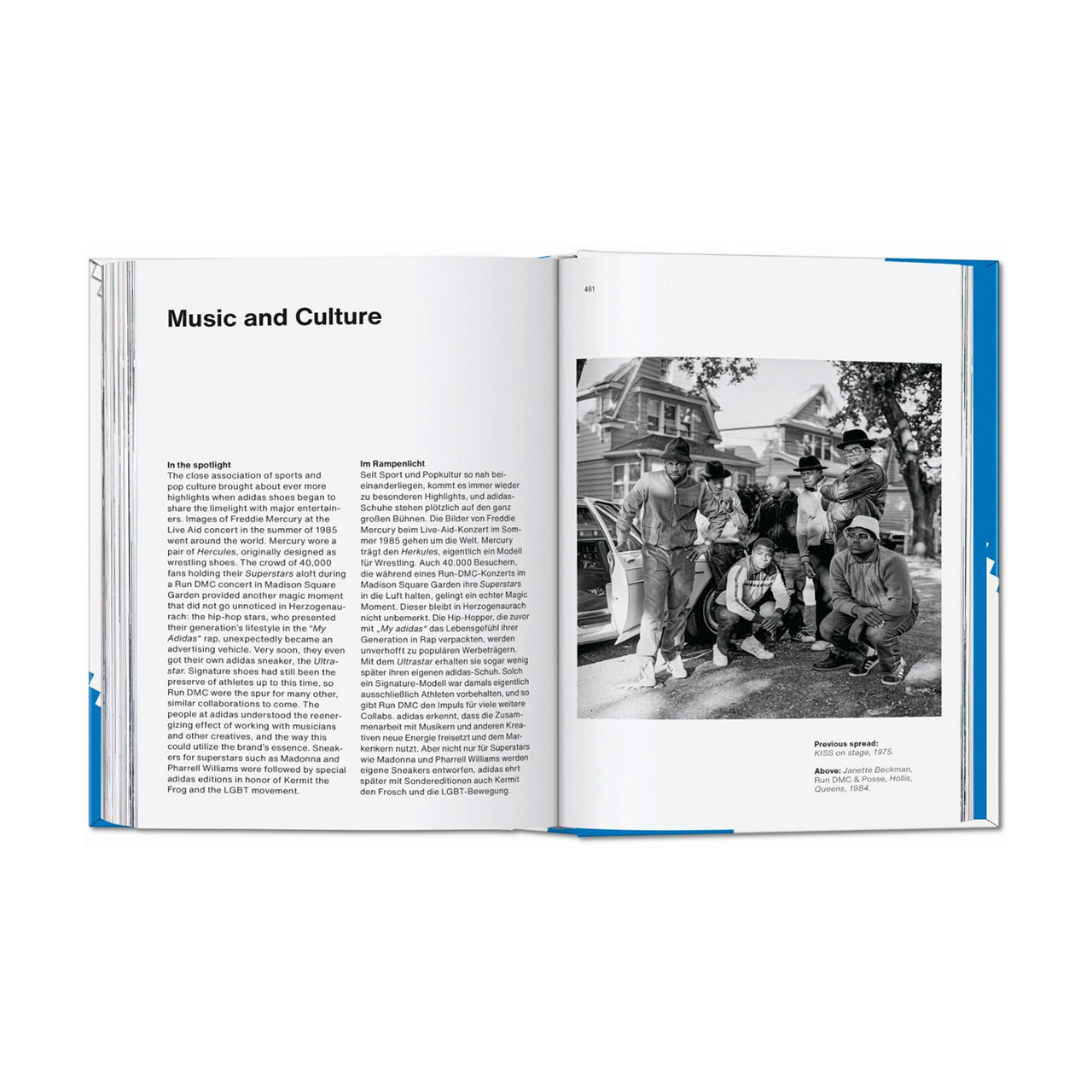 Coffee Table Book The Adidas Archive. The Footwear Collection. 45th. Ed., Seite, Veröffentlichung, Buch, Person, Auto