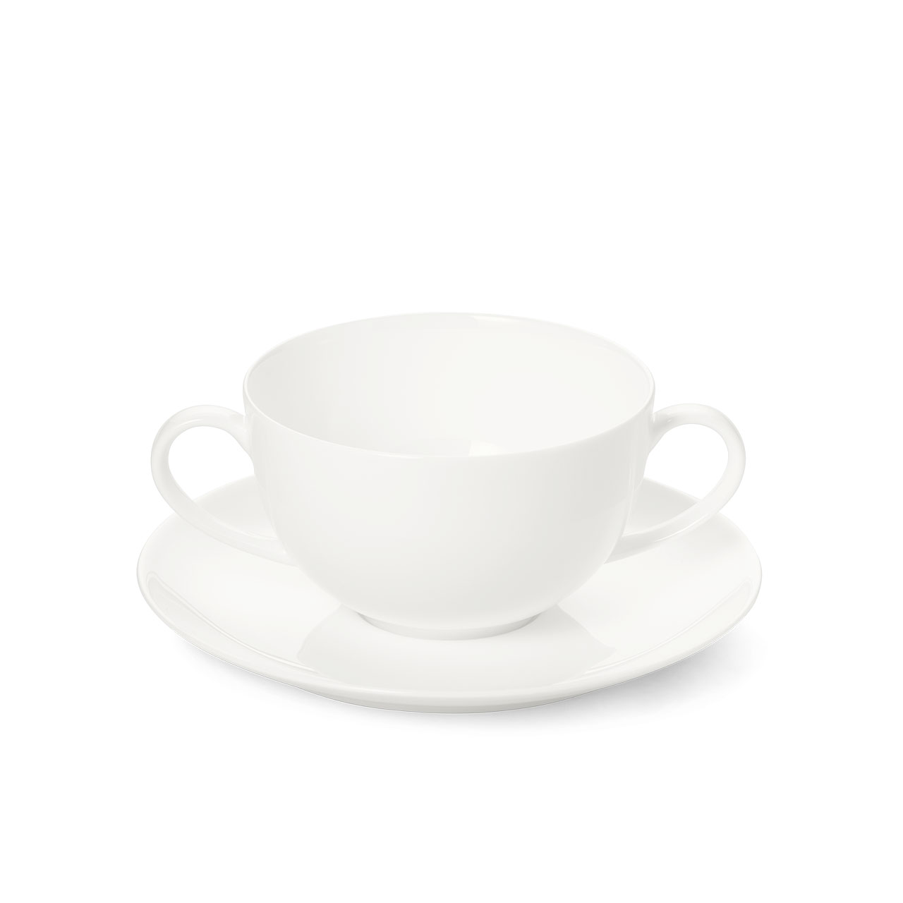 Soup cup with saucer 0.32 l, Untertasse, Tasse