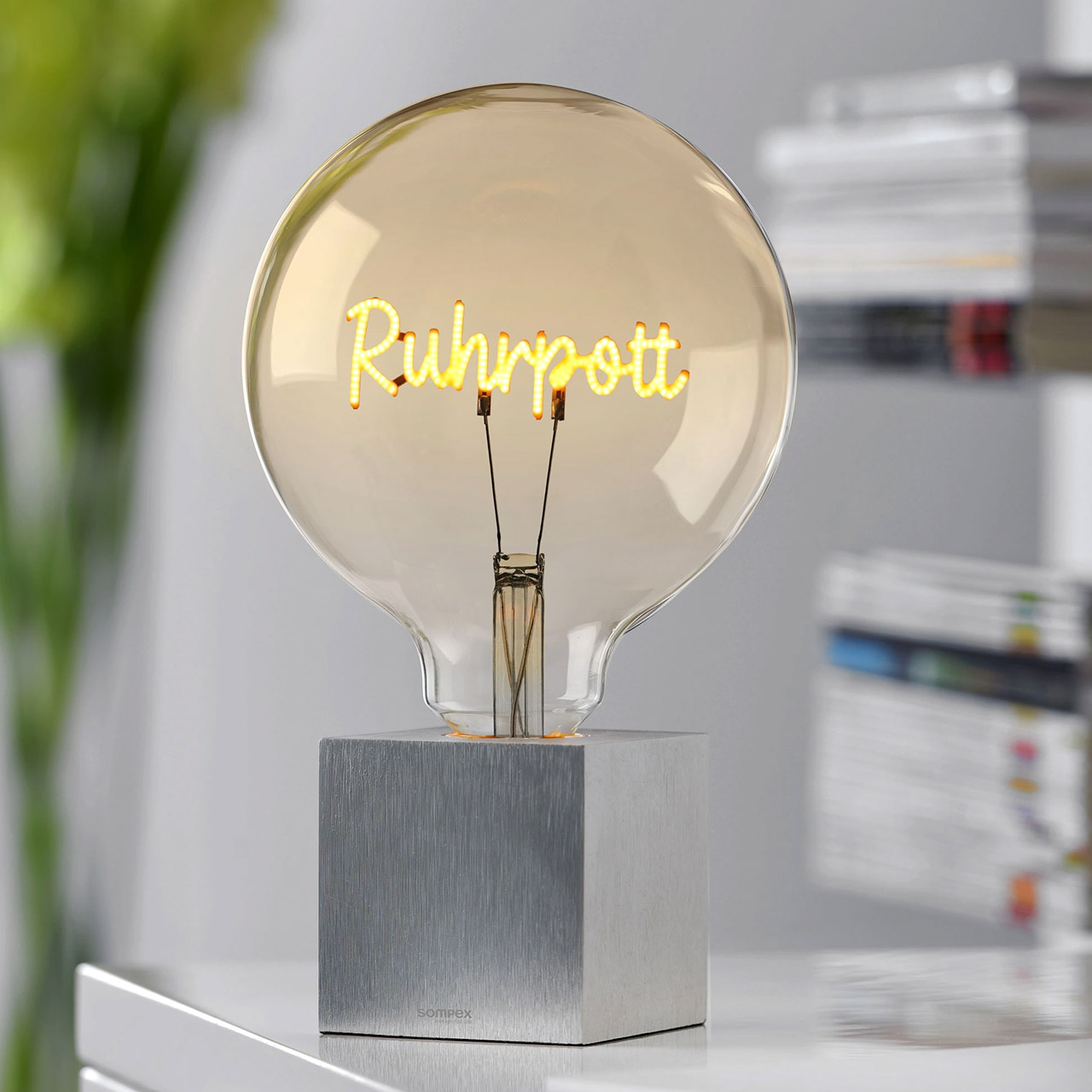Decorative bulb LED RUHRPOTT amber, Licht
