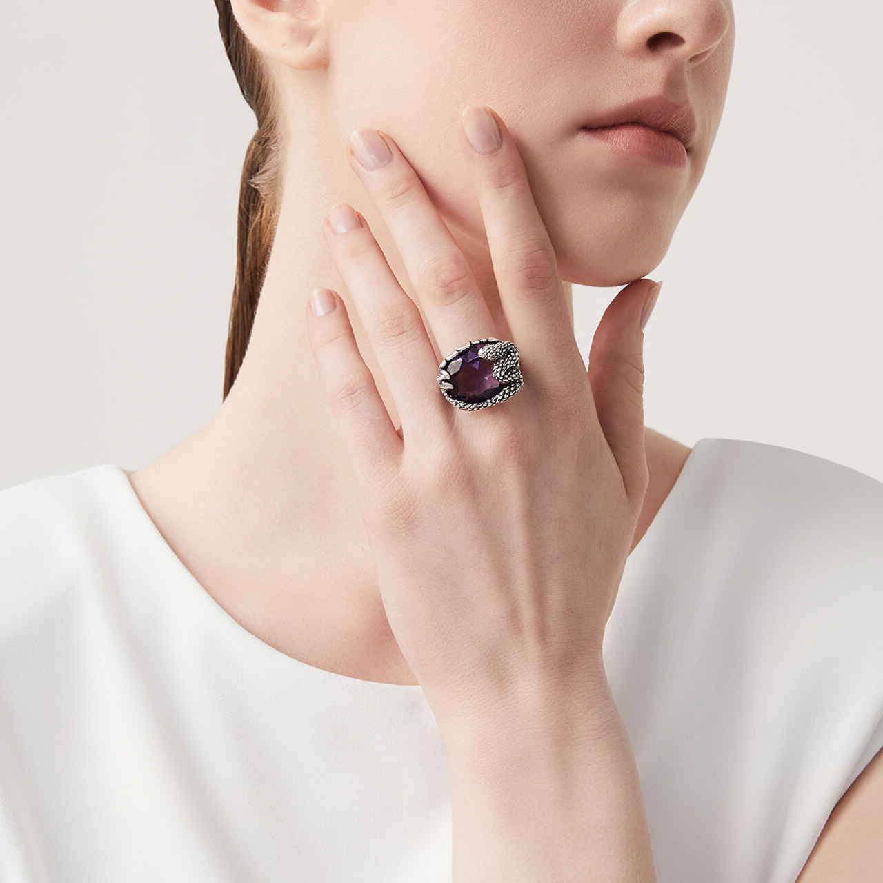 Ring snake eden big sterling silver W56, Zubehor, Hand, Nagel, Schmuck, Ring