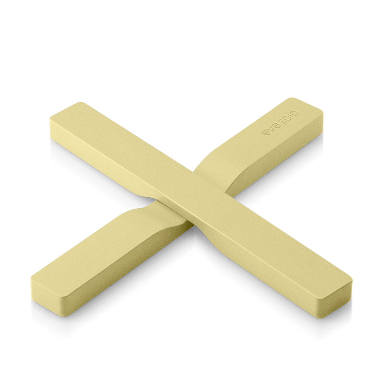 Magnetic coaster 19.5 cm champagne, Kreuz, Symbol, Besteck, Löffel, Rasiermesser