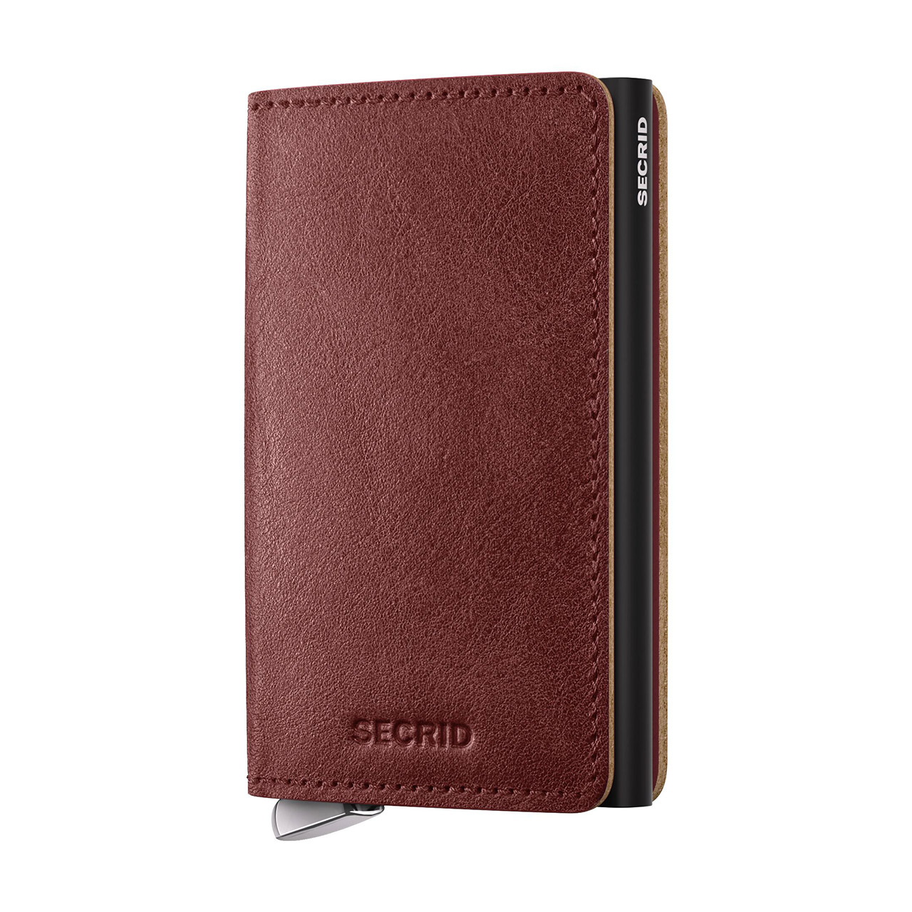 Slimwallet Premium Basco brown, Tagebuch, Zubehör, Geldbörse