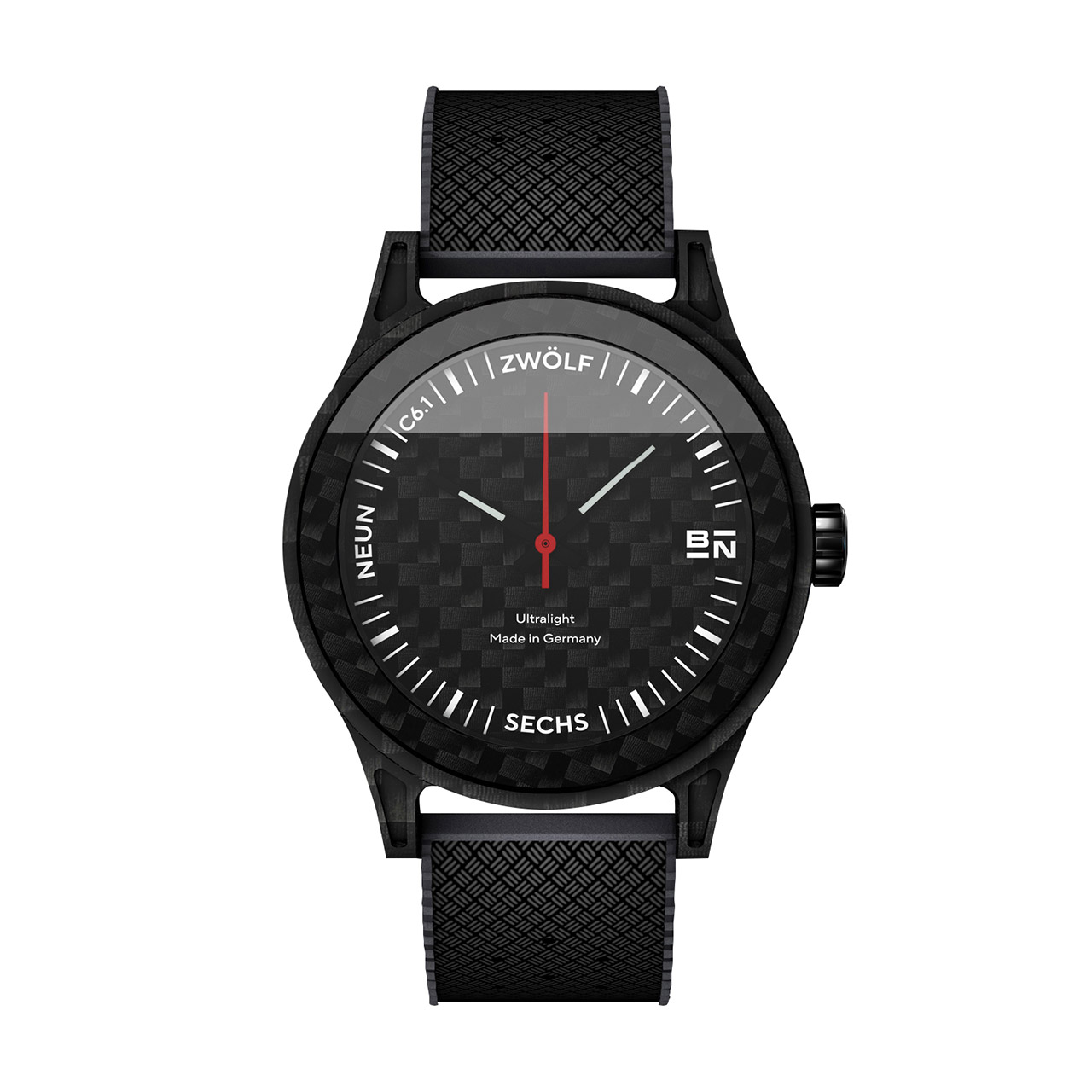 Watch carbon 45 mm automatic saphirglass, Armbanduhr, Arm, Körperteil, Person