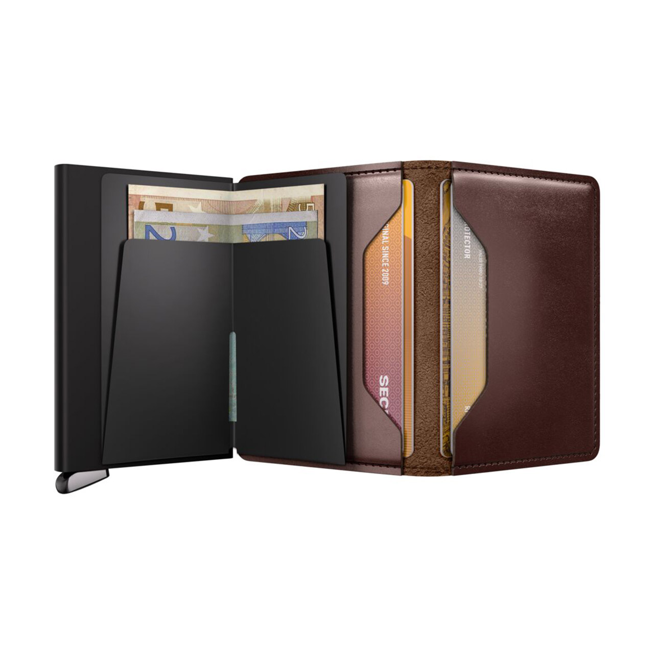 Slimwallet Premium Dusk Dark Brown+, Zubehor