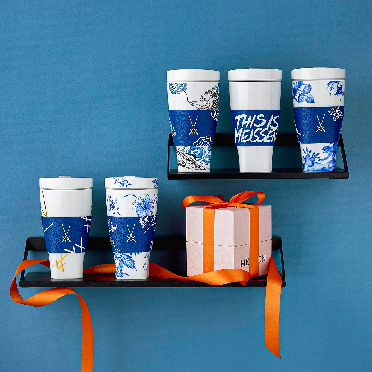 Coffee to go mug white with cuff 0.35 l, Ablage, Tasse, Einwegbecher