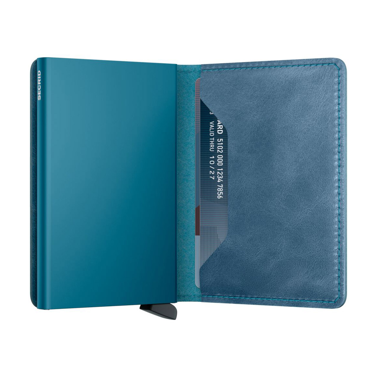 Slimwallet Vintage teal, Buch, Veröffentlichung