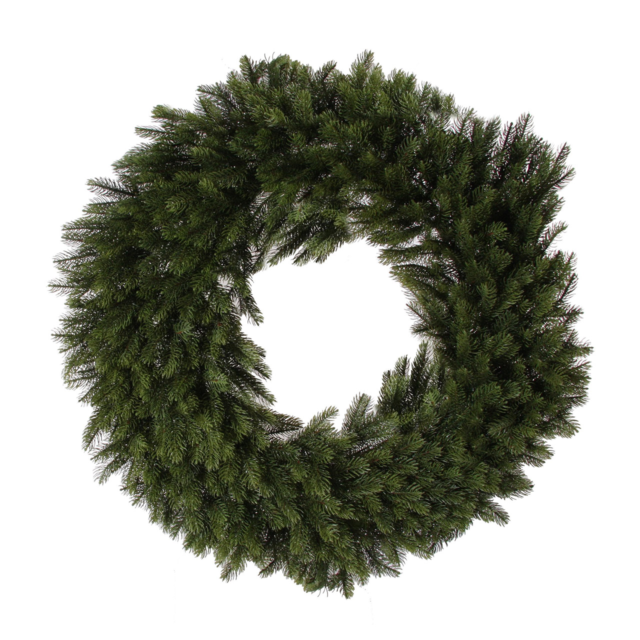 Fir wreath 100cm green, Kranz