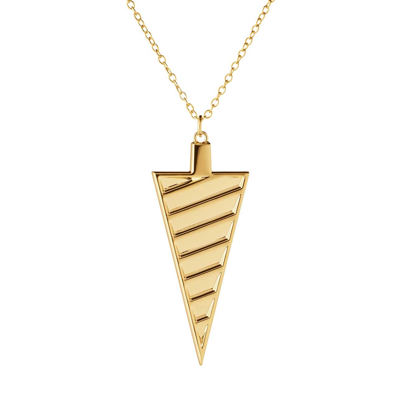 Ornament with chain 2025 cone bag gold-plated , Zubehor, Schmuck, Halskette, Waffe