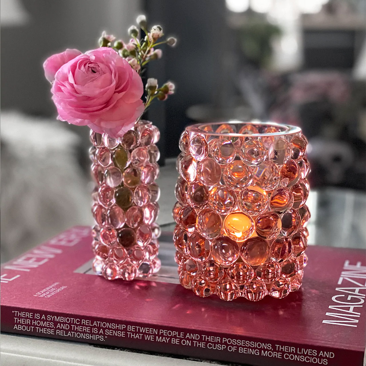Vase 11 cm rosa