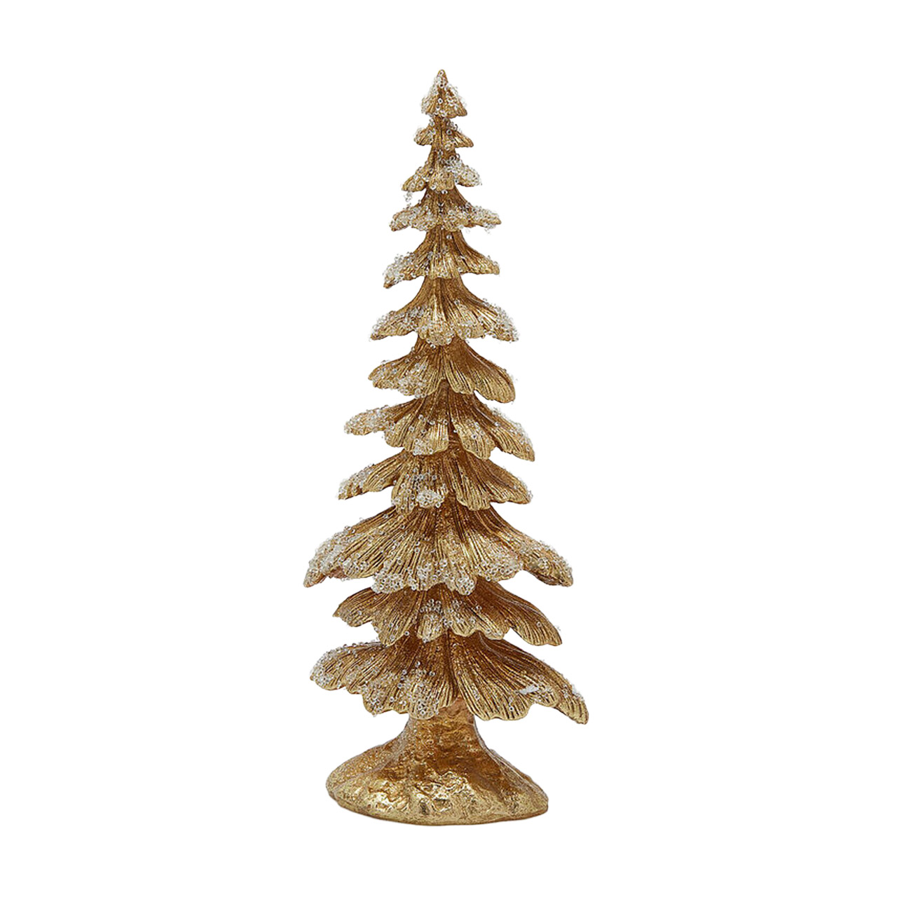 Decoration Tree Pine 44 cm gold, Pflanze, Baum, Weihnachten, Weihnachtsdekorationen, Festival