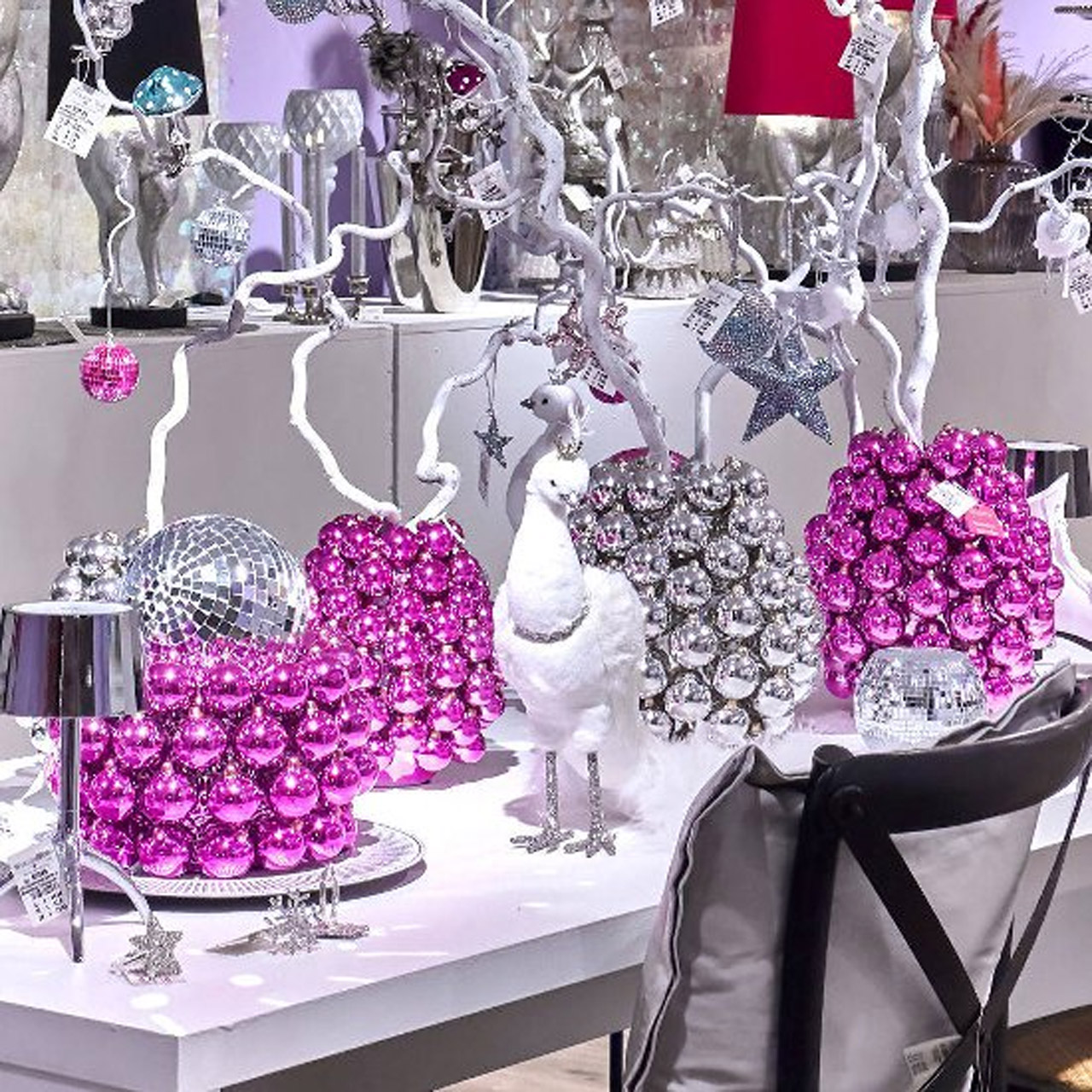 Vase 28 cm gold, Leute, Person