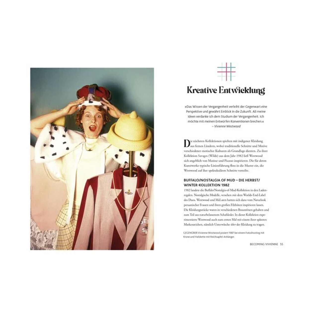 Book Little Book of Vivienne Westwood, Hut, Photographie, Portrait, Mantel, Plakat