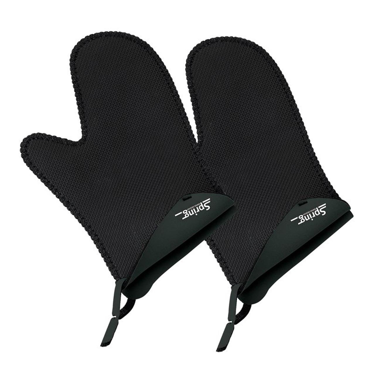 Grips Stove mitt short - Black, 1 pair, Bekleidung, Handschuh, Rettungsweste, Weste, Riemen
