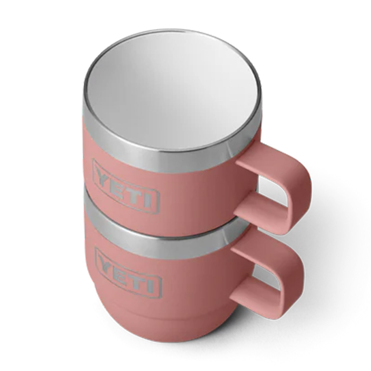 Stackable mug set 0.18 l sandstone pink 2 pieces