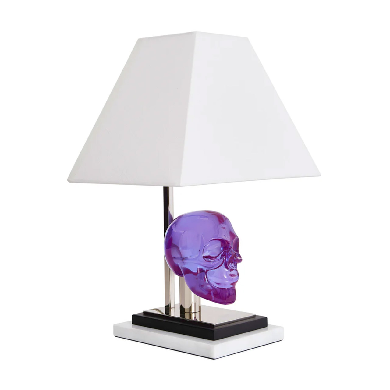 Table lamp purple, Lampe, Tischlampe, Lampenschirm