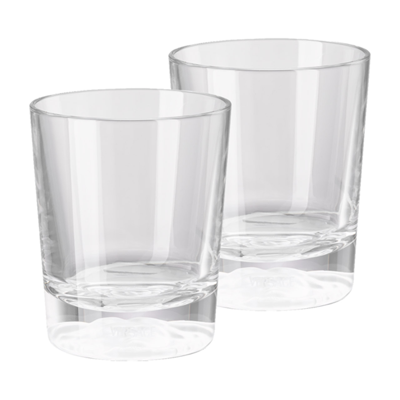 Juice glass set (2 pieces) clear, Glas, Tasse, Krug, Zylinder