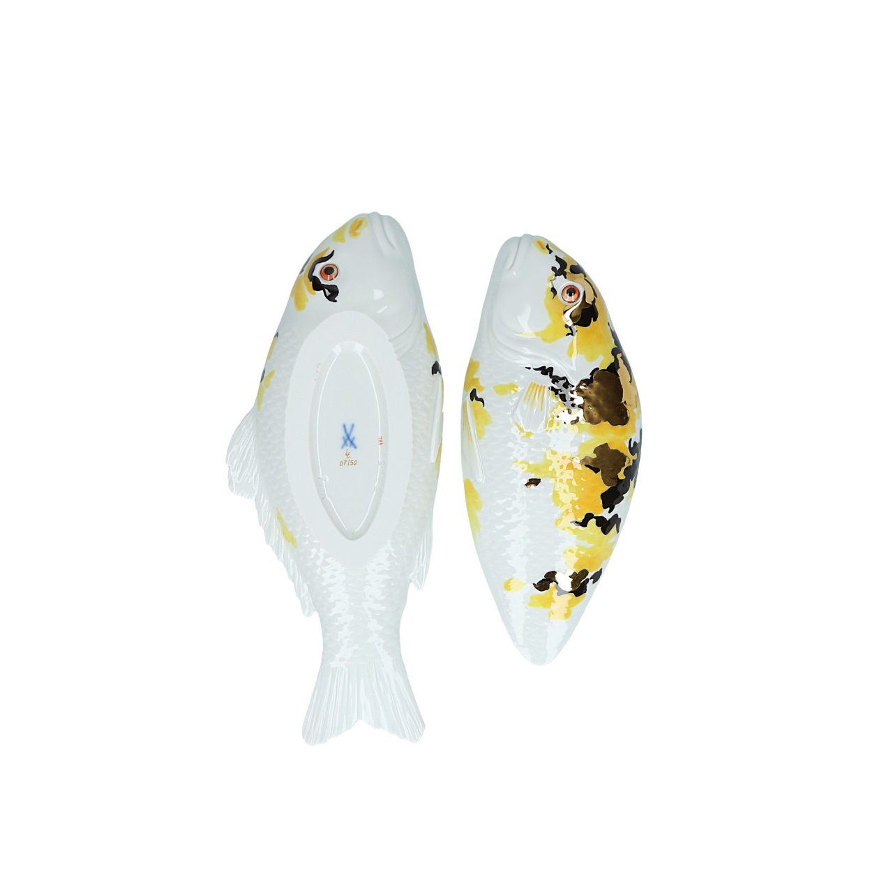 Koi carp as box, Kunst, Porzellan, Töpferei