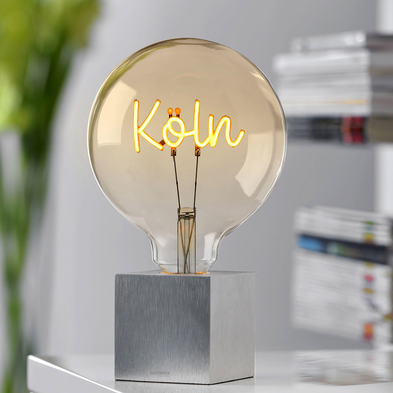 Decorative bulb LED KÖLN amber, Licht, Glühbirne