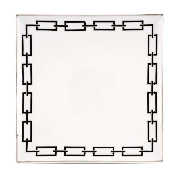 Platte quadratisch 30,9x30,9 cm schwarz