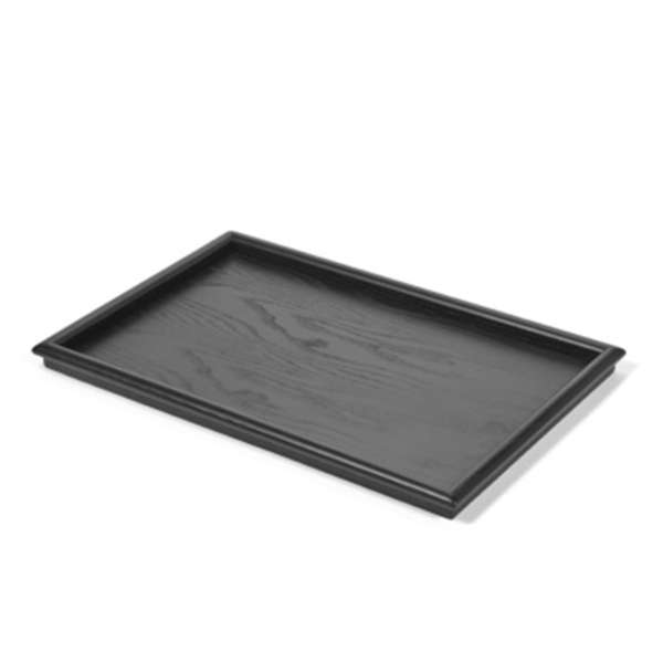 Tablett L 65x43 cm schwarz