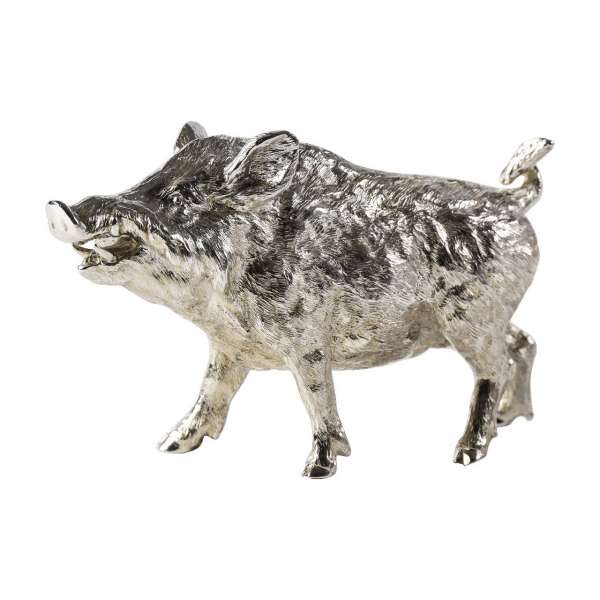 Wildschwein medium 14x9 cm Sterlingsilber