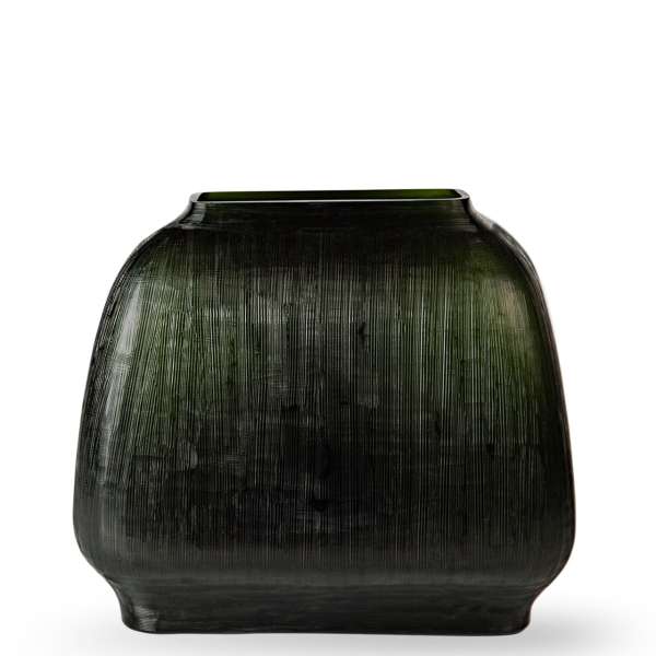 Vase 38 cm black steelgrey