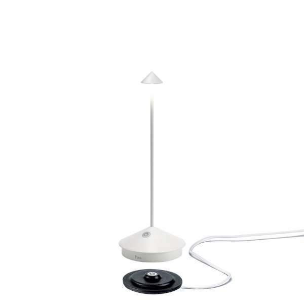 Tischlampe LED 29 cm dimmbar weiß