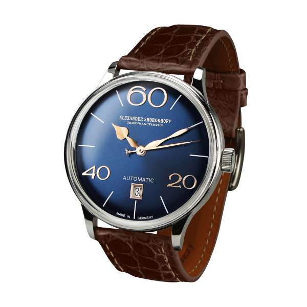 Armbanduhr Sixtythree Automatik blau