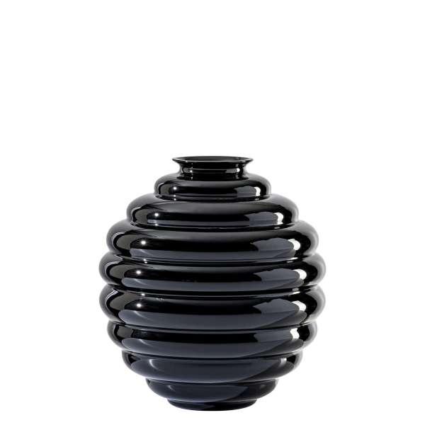 Vase 29 cm schwarz