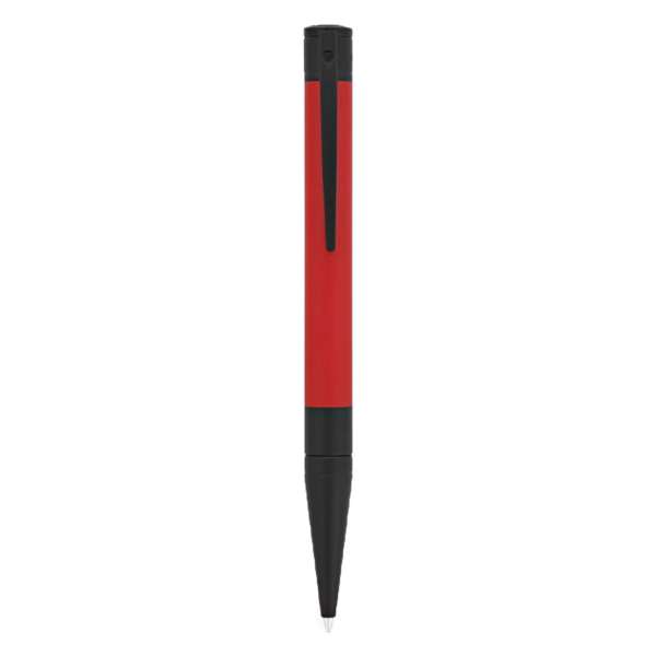 Kugelschreiber matt schwarz/rot