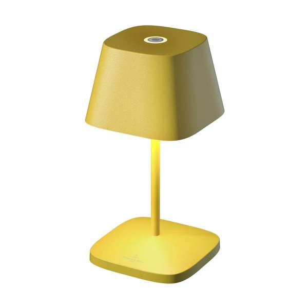 Tischlampe LED 20 cm dimmbar gelb