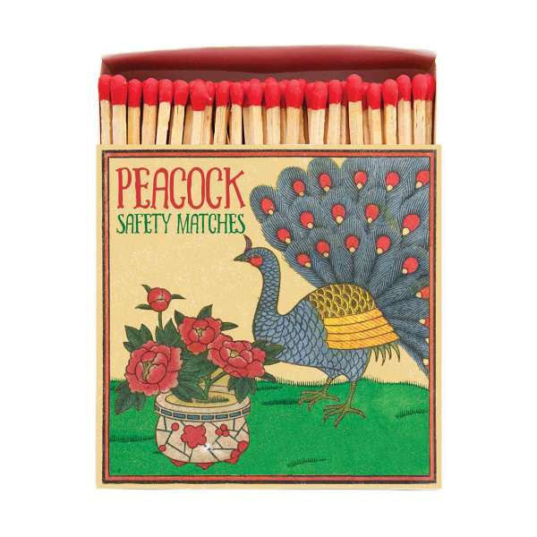 Streichhölzer Peacock