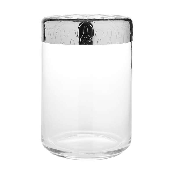 Dose 1,00 l/15,8 cm Edelstahl/Glas