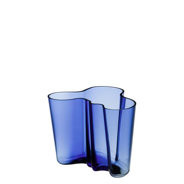 Vase 16 cm ultramarine blau