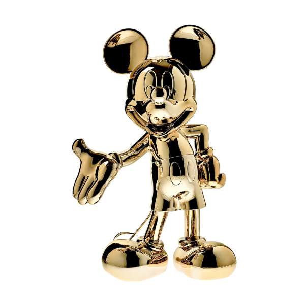 Mickey Welcome 30 cm chrom/gold