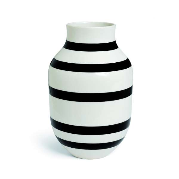 Vase 30,5 cm schwarz