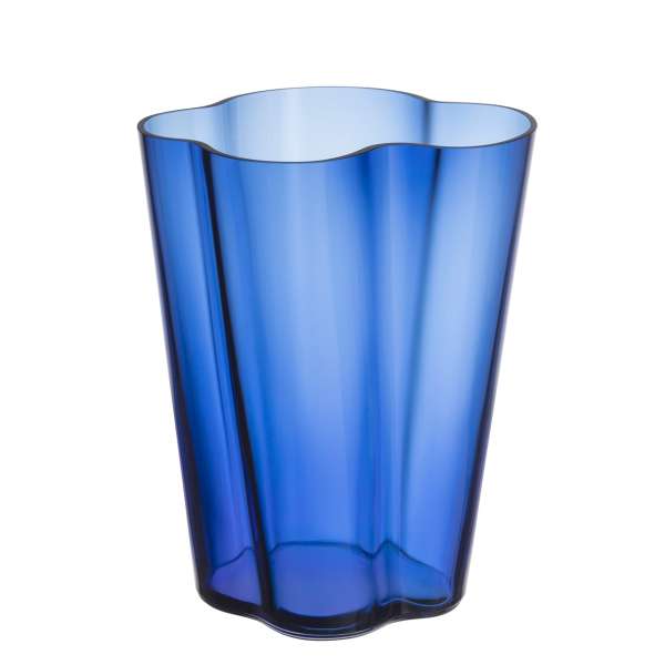 Vase 27 cm ultramarine blau