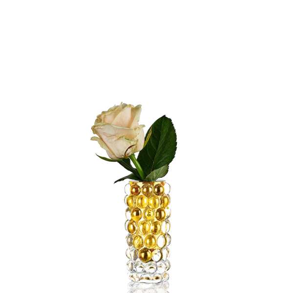 Vase mini 11,5 cm amber