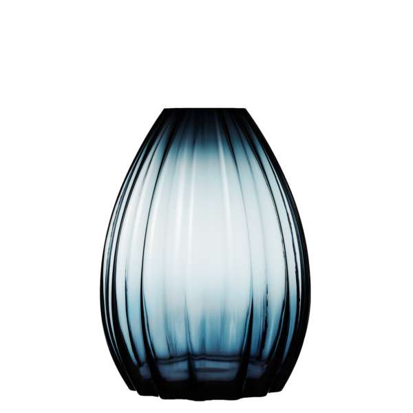 Vase 34 cm dunkelblau
