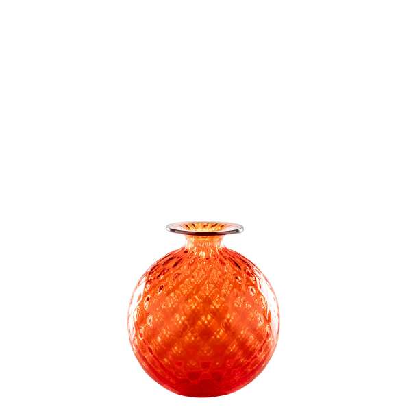 Vase 20,5 cm orange/roter Faden
